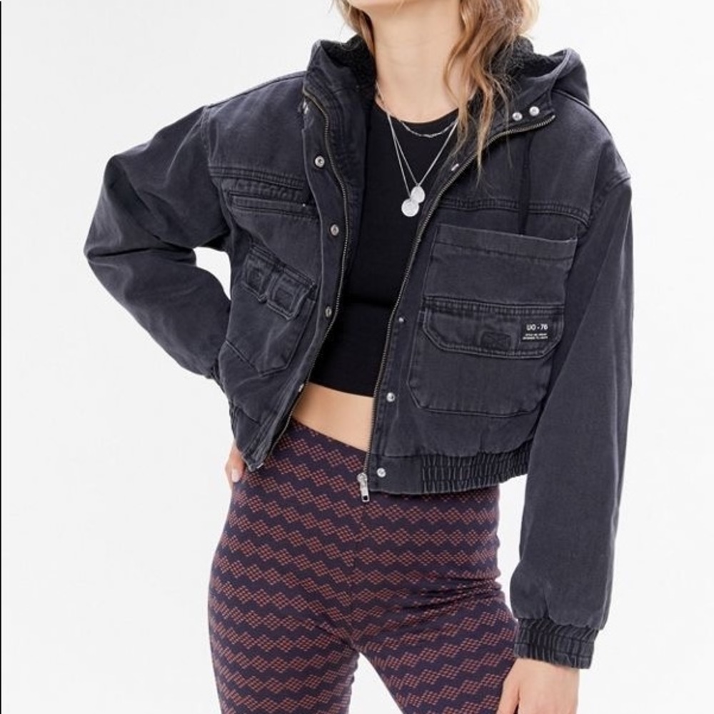 Urban Outfitters Sherpa Utility Jacket